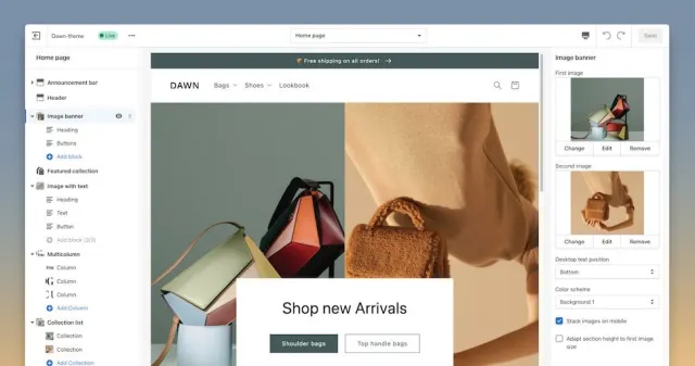 Shopify Online Store GitHub integration